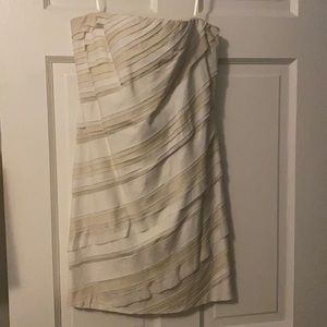 NWT...JCrew Collection ribbon cut mini dress